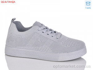 Кросівки жіночі LMZ2024-16-3 QQ&Панда сірий  оптом от Optomarket