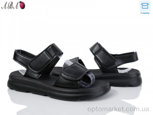 Босоніжки жіночі LQ2ABA-1 Aba чорний  оптом от Optomarket