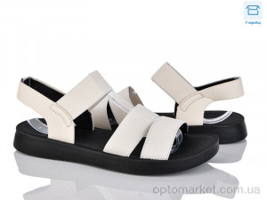 Босоніжки жіночі LQ5-3 L&M бежевий  оптом от Optomarket