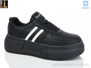 Кросівки жіночі LT707-1 Lilin чорний  оптом от Optomarket