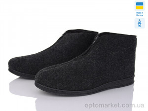 Капці чоловічі Луцьк 82 сірий (46р) Step сірий  оптом от Optomarket