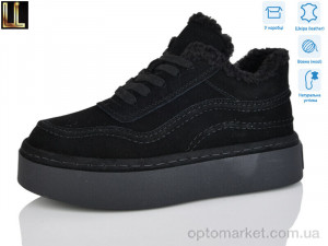 Черевики жіночі LX0070-1 Lilin чорний оптом от Optomarket