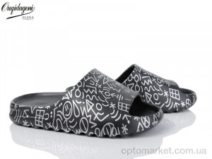 Шльопанці жіночі M01-1B Dageni чорний  оптом от Optomarket