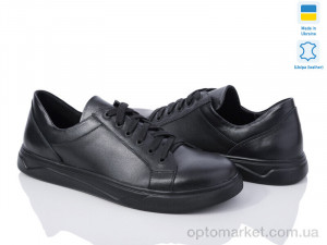 Кросівки чоловічі M02L1 Royal-shoes чорний  оптом от Optomarket