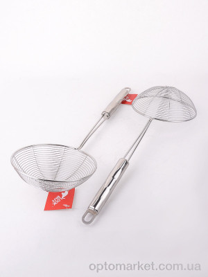 Кухонне приладдя M14716 сито нержавійка 43*15,5см. LOOK&BUY  оптом от Optomarket