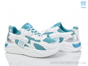 Кросівки жіночі M2 green-white M-Style зелений  оптом от Optomarket