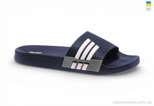 Шльопанці чоловічі M209 синій Olimp синій оптом от Optomarket