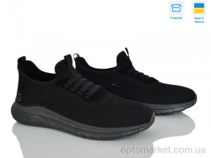 Кросівки чоловічі M25-04 чорний Dago чорний  оптом от Optomarket