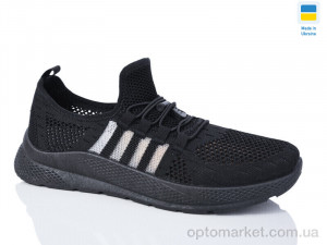 Кросівки чоловічі М26-02 чорний Dago чорний  оптом от Optomarket