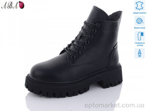 Черевики жіночі M2ABA86 Hengji чорний  оптом от Optomarket