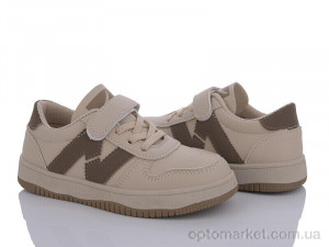 Кросівки дитячі M3-3 Paliament бежевий оптом от Optomarket