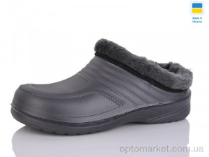 Сабо чоловічі M3 т.сірий Cross сірий оптом от Optomarket