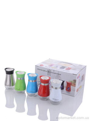 Кухонне приладдя M30224 mix Сільничка та перечниця 6x11.2 LOOK&BUY  оптом от Optomarket