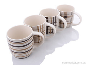 Кухонне приладдя M30507 mix Кружка керамічна 8.6х8.8см LOOK&BUY  оптом от Optomarket