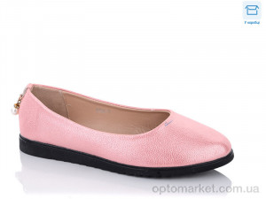 Балетки жіночі M306-5 X&Y рожевий  оптом от Optomarket