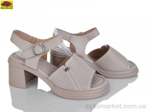 Босоніжки жіночі M313-27 Mei De Li бежевий  оптом от Optomarket