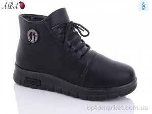 Черевики жіночі M4 Aba чорний  оптом от Optomarket
