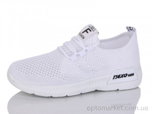 Кросівки жіночі M5 white Шик-Шок білий  оптом от Optomarket