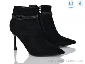 Черевики жіночі M50-1 Lemon чорний  оптом от Optomarket