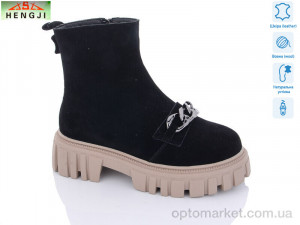 Черевики жіночі M521-3 Hengji чорний  оптом от Optomarket