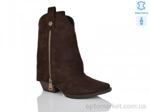 Черевики жіночі M5389-6 Violeta коричневий  оптом от Optomarket