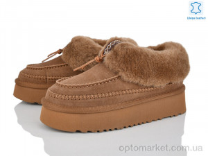 Уги жіночі M6215-6 Violeta коричневий  оптом от Optomarket