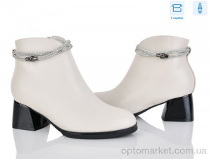 Черевики жіночі M63-3 Lemon бежевий  оптом от Optomarket