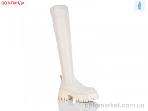 Ботфорти жіночі M646 Алена Ван бежевий оптом от Optomarket