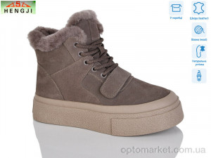 Черевики жіночі M662-3 Hengji сірий  оптом от Optomarket