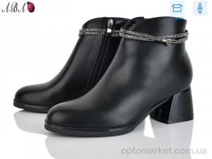 Черевики жіночі M6ABA3-2 Lemon чорний  оптом от Optomarket