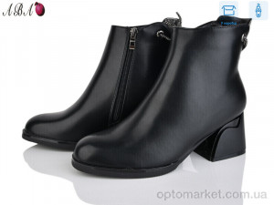 Черевики жіночі M6ABA5-2 Lemon чорний  оптом от Optomarket