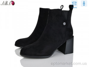 Черевики жіночі M6ABA7-1 Lemon чорний  оптом от Optomarket