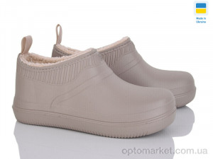 Галоші жіночі M7002 бежевий Dago бежевий оптом от Optomarket