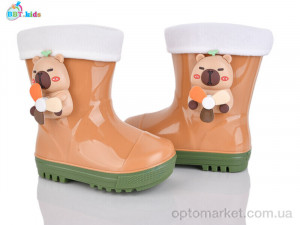 Гумове взуття дитячі M730-2 BBT коричневий  оптом от Optomarket