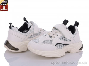 Кросівки дитячі M85-1 white Apawwa бежевий  оптом от Optomarket