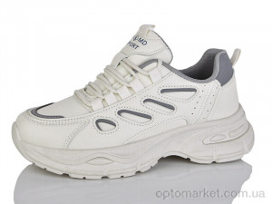 Кросівки жіночі M9903-6 Ougidageni бежевий  оптом от Optomarket