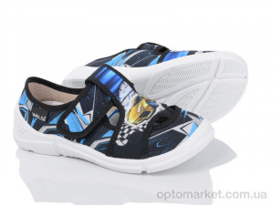 Капці дитячі Marco 360-481 Waldi чорний  оптом от Optomarket