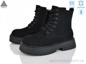 Черевики жіночі MD10-3R шкіра Stilli чорний  оптом от Optomarket