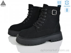 Черевики жіночі MD20-3R шкіра Stilli чорний  оптом от Optomarket