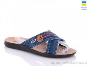 Шльопанці чоловічі MD2129 синій Demur синій  оптом от Optomarket