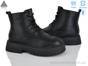Черевики жіночі MD80-1 шкіра Stilli чорний  оптом от Optomarket