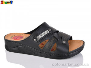 Шльопанці жіночі ME1135-3 Serra чорний  оптом от Optomarket