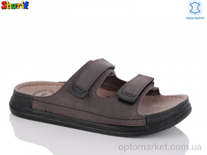 Шльопанці чоловічі ME6000-1 Serra коричневий  оптом от Optomarket