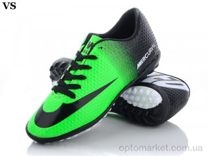 Футбольне взуття дитячі Mercurial 010 (36-39) Walked зелений  оптом от Optomarket