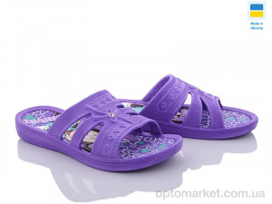 Шльопанці дитячі Міккі дівчина фіолетовий Verta фіолетовий  оптом от Optomarket