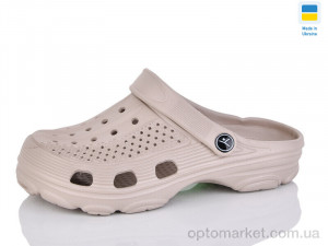 Крокси жіночі ML203 беж TapMal бежевий  оптом от Optomarket