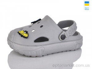 Крокси дитячі ML3001 св.сірий Verta сірий  оптом от Optomarket