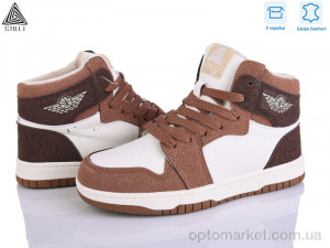 Кросівки жіночі MN10-12 шкіра піна Stilli коричневий  оптом от Optomarket