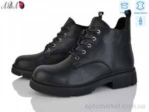 Черевики жіночі MP3ABA-1 Lemon чорний  оптом от Optomarket