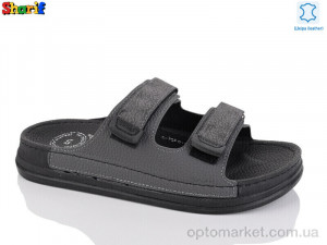 Шльопанці чоловічі MS6000-6 Serra сірий  оптом от Optomarket